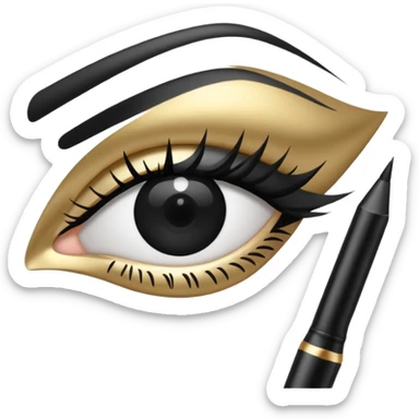 eye liner tool sticker