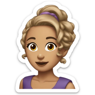 ariana grandeas the president of the united states of america sticker