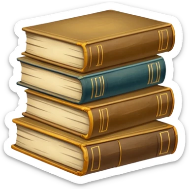 bunch of dirty old books sticker
