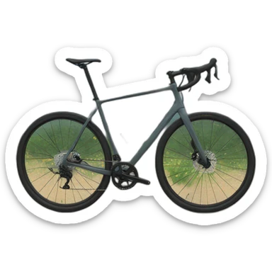Gravel-bike sticker