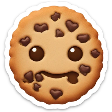 Crumbl cookie sticker