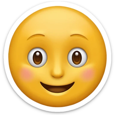 Un emoji idiot qui fait peur sticker