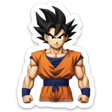 dragon ball Z sticker