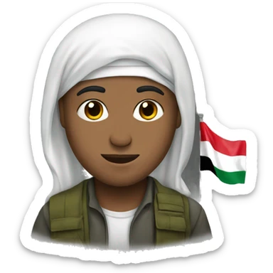 Palestine for peace  sticker