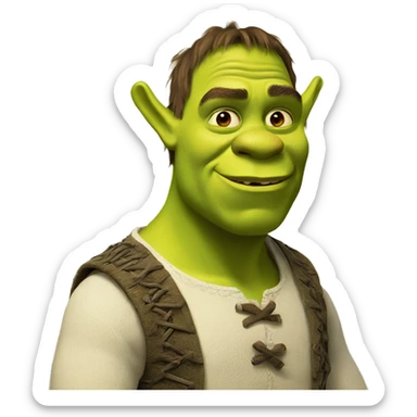 shrek  sticker
