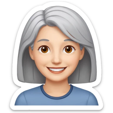 👩🏻‍🦳 sticker