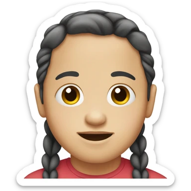 Down syndrome awareness sticker