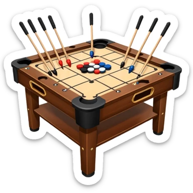 novuss game table sticker