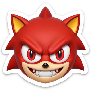 Faz o Sonic exe sticker