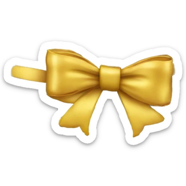 A disco ball with a bow on it  sticker