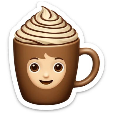 Mocha sticker