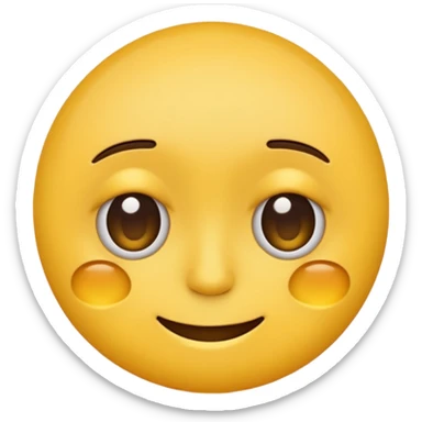 Aséeme un emoji ojeras sticker