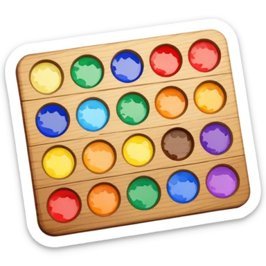 watercolor palette sticker