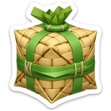 Ketupat rice sticker