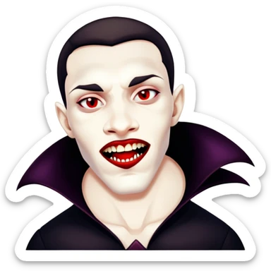 Vampire sticker