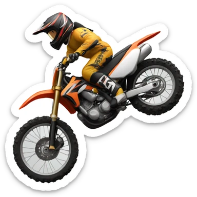 Moto cross  sticker