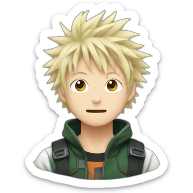 Bakugo katsuki sticker