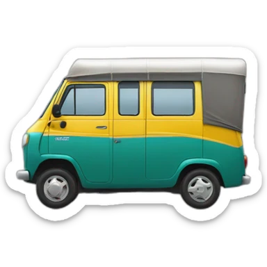 Tuk tuk condefidance sticker