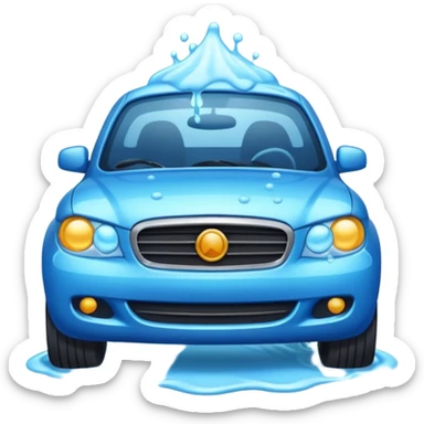 generate emoji for car wash icon sticker