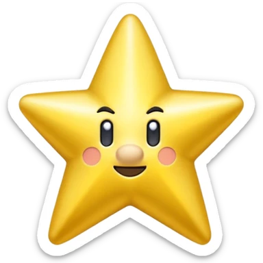 ESTRELLA DE SUPER MARIO sticker