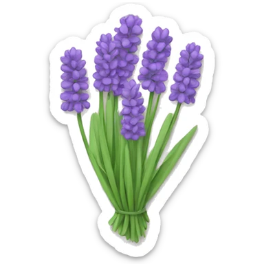Lavander notebook  sticker