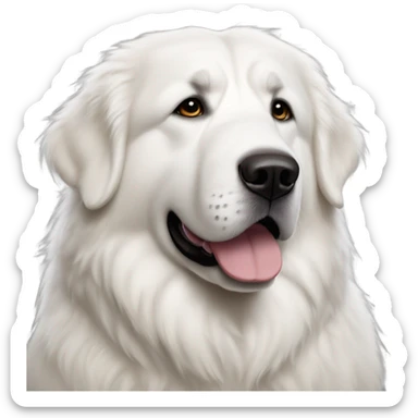 Great Pyrenees land seer sticker