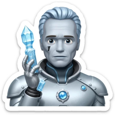 Arnold as freeze sticker