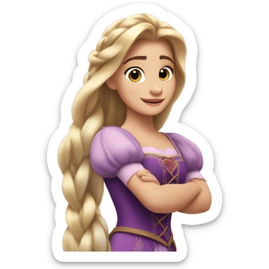 Disney Princess Rapunzel sticker