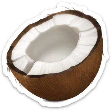 coconut oil sticker