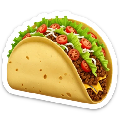 taco sticker