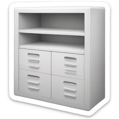white sandpaper storage organizer slots  sticker