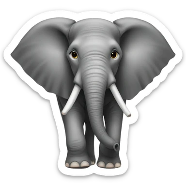 elephant sticker
