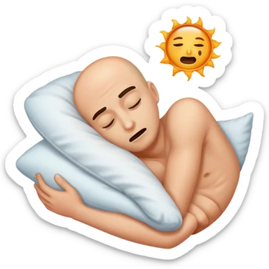 Of someone killing somone in sleep but like comically sticker