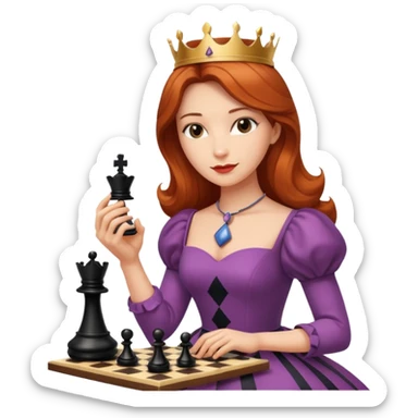 queen gambit sticker