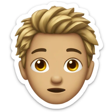 shattered heart sticker