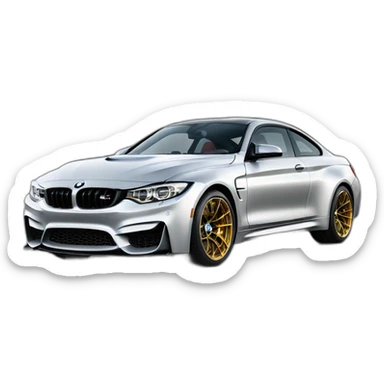 Bmw m4 cs sticker