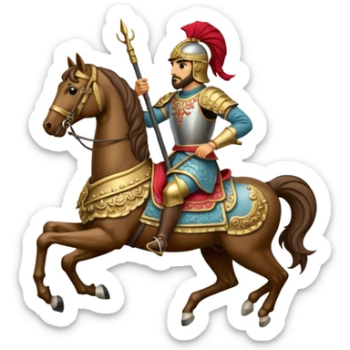 persian heavy cavalry sticker