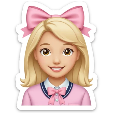 Girls preppy Stickers sticker