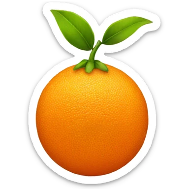 orange sticker
