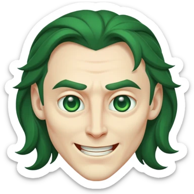 loki winking sticker