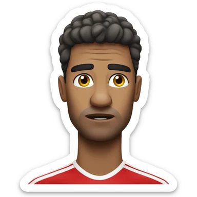 Manchester United fan disappointed  sticker