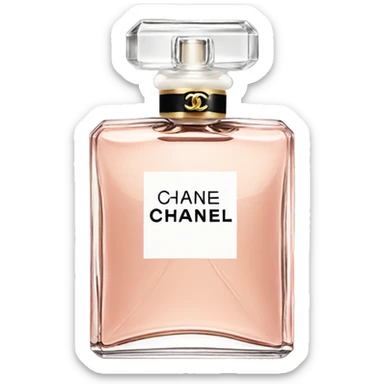 chanel perfume sticker