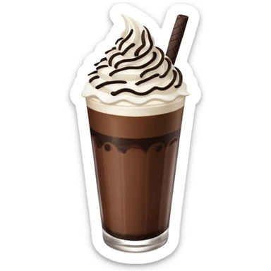 frappè con oreo sticker