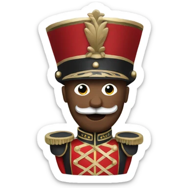 nutcracker soldier sticker