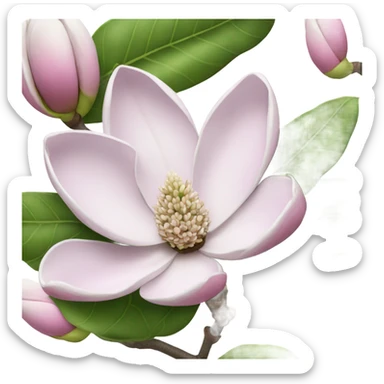 Magnolia plant  sticker