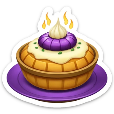 Filipino puto bumbong and bibingka sticker