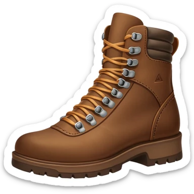 hiking boot sticker
