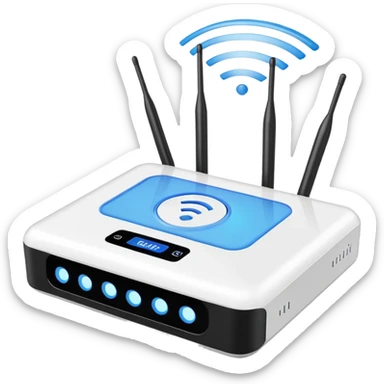 Wi-Fi Router sticker