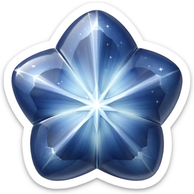 8000x8000pixels, 8k Quailty, Highly detailed, fully realistic, know for beauty and rarity, a beautiful sparkling, 3D,  isolated, Gray Star Sapphire – AI2O3
 sticker