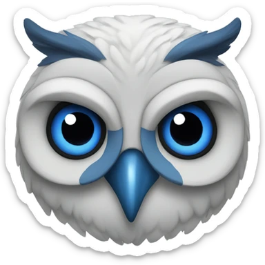 blue owl with a longview sticker